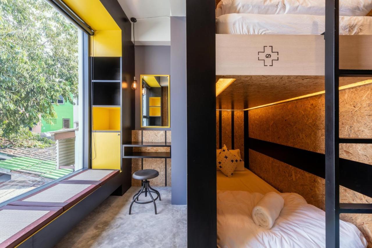 Lobsuek Hostel หลบศึก โฮสเทล Bangkok Exteriör bild